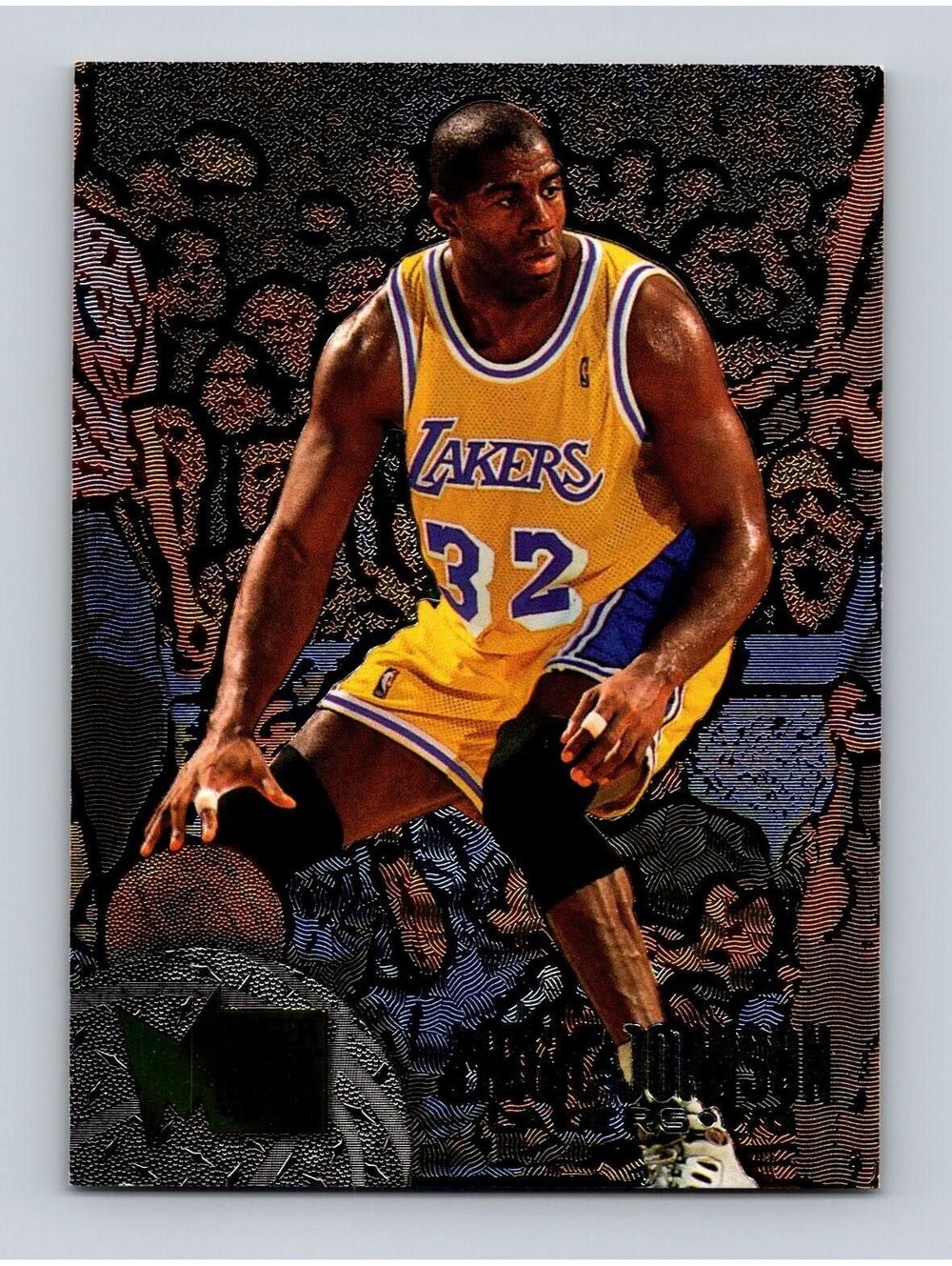 1995-96 Metal #161 Magic Johnson Basketball Card